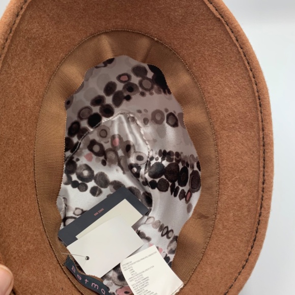 Women’s “Betmar” Brown Cloche Wool Hat, coquettecore Cottagecore 1930’s inspired - Picture 4 of 15